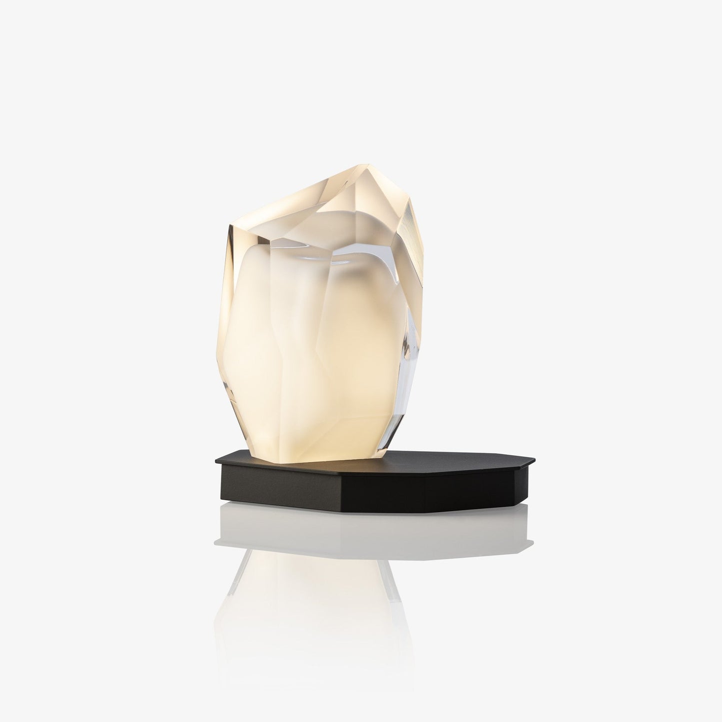 Crystal Rock Base Size Table Lamp