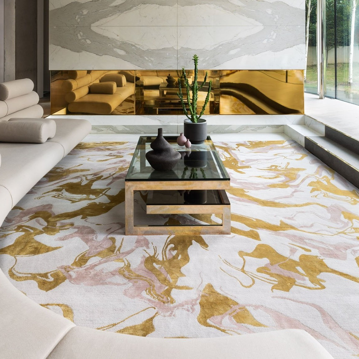the rug company - echo gold