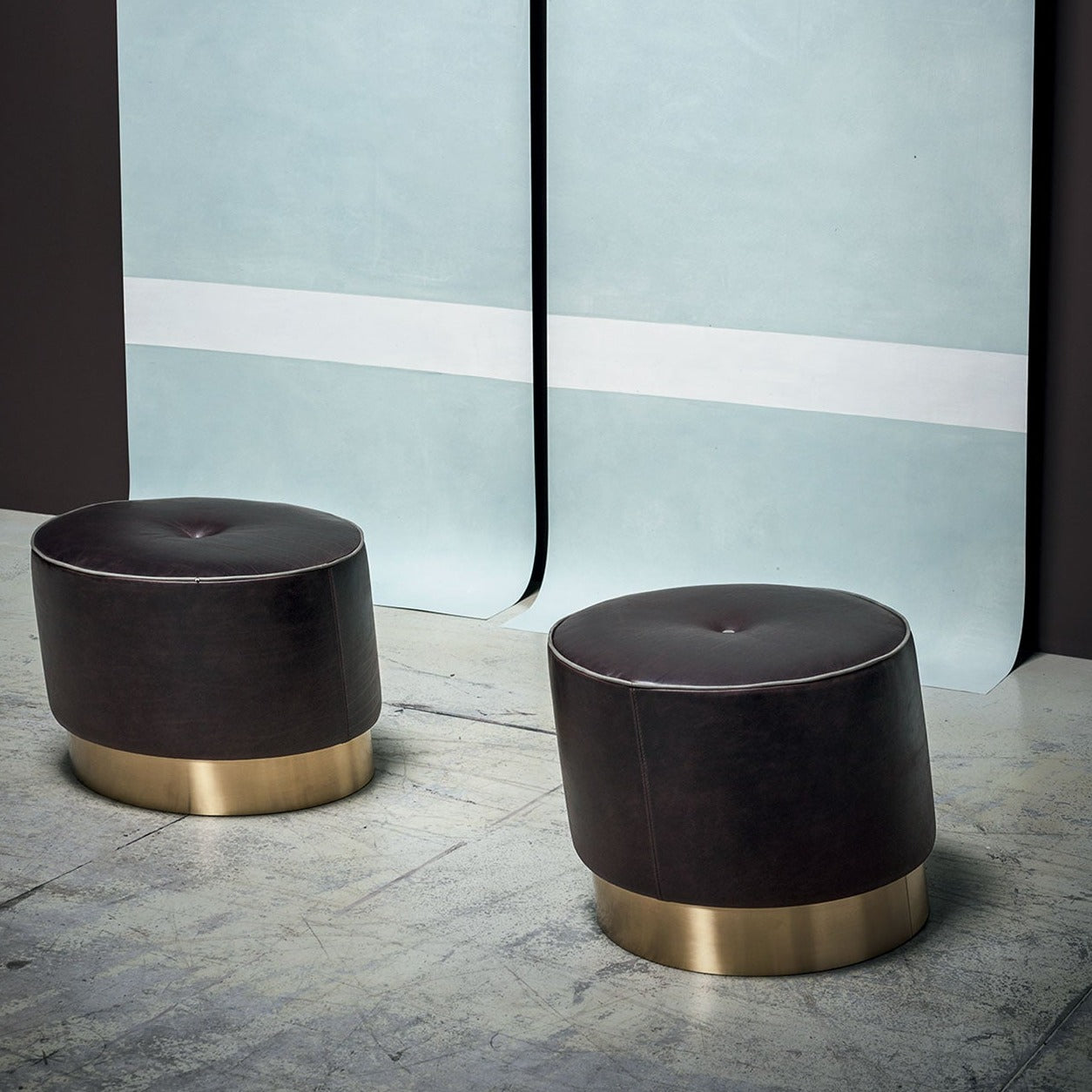 baxter - anais pouf oval mouton cat. px