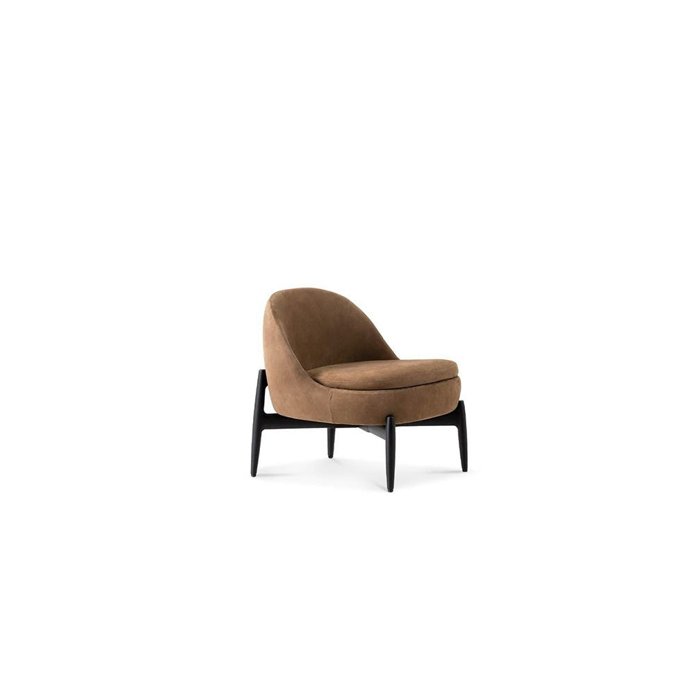 minotti - sendai armch fixed legs ash licor