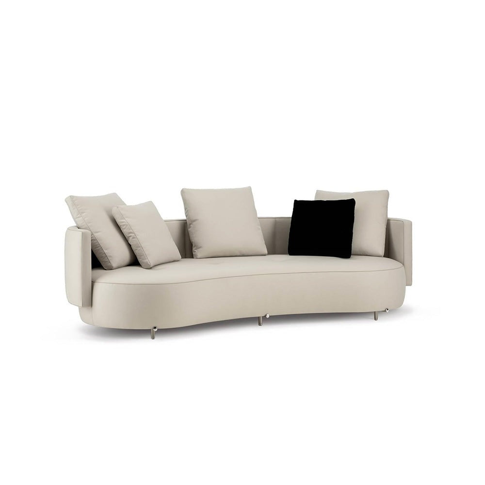 minotti - torii bold angled open-end sofa sx
