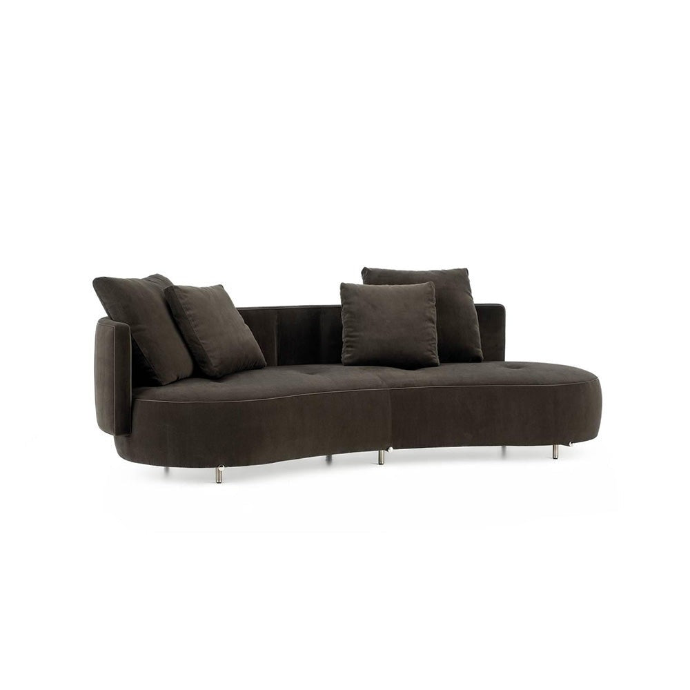 minotti - torii bold angled open-end sofa sx