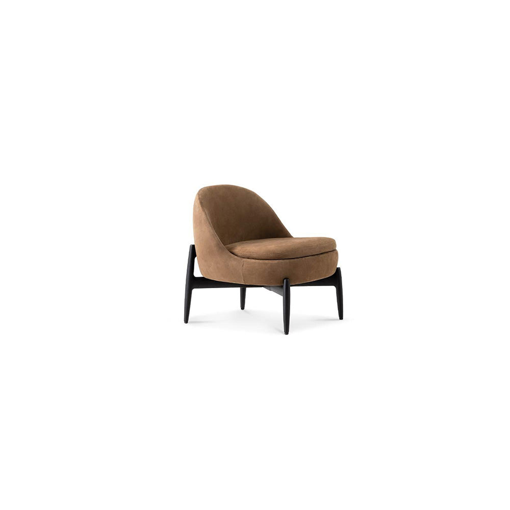 minotti - sendai lou.armch swiv.base can.l.b