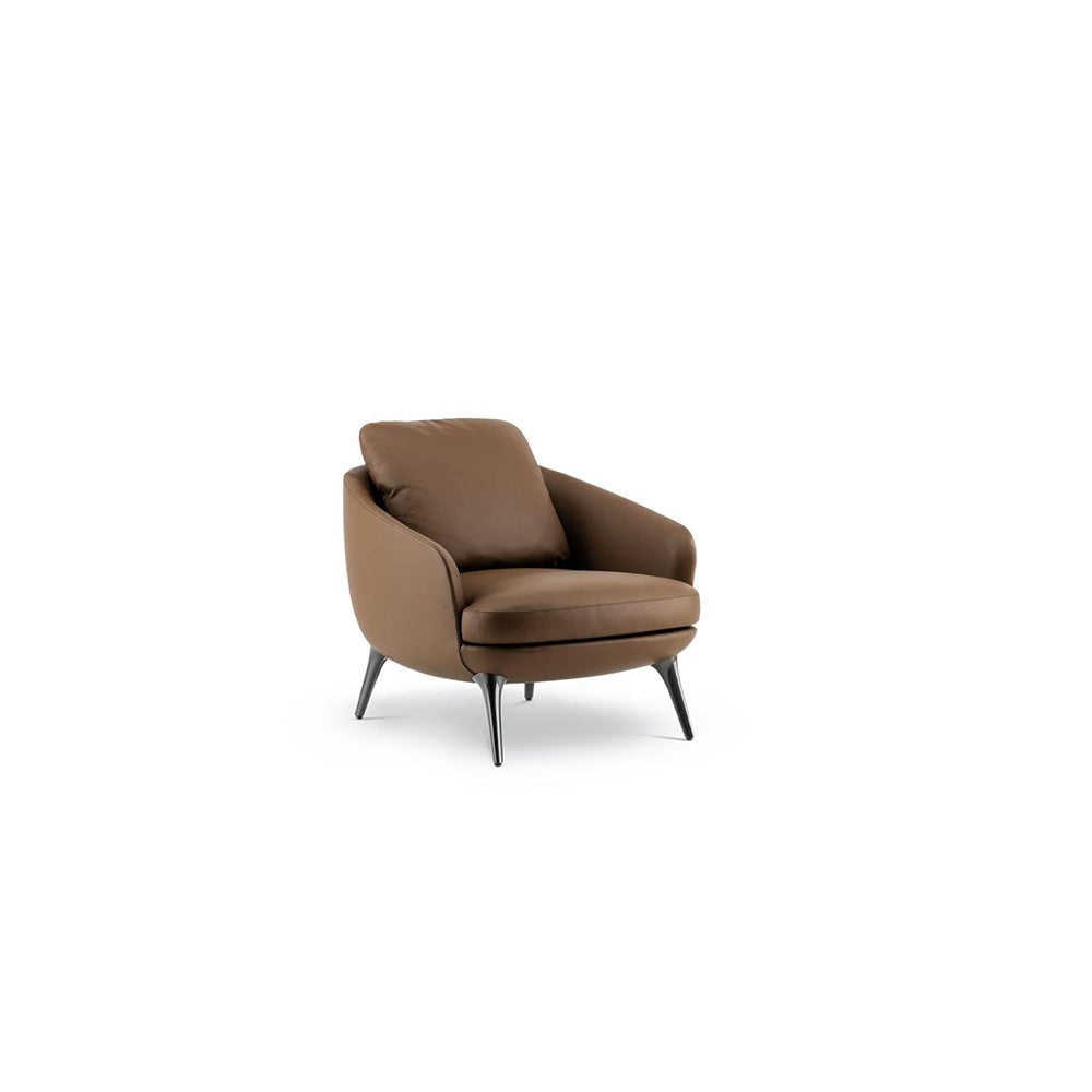 minotti - raphael angled sofa pewter leg