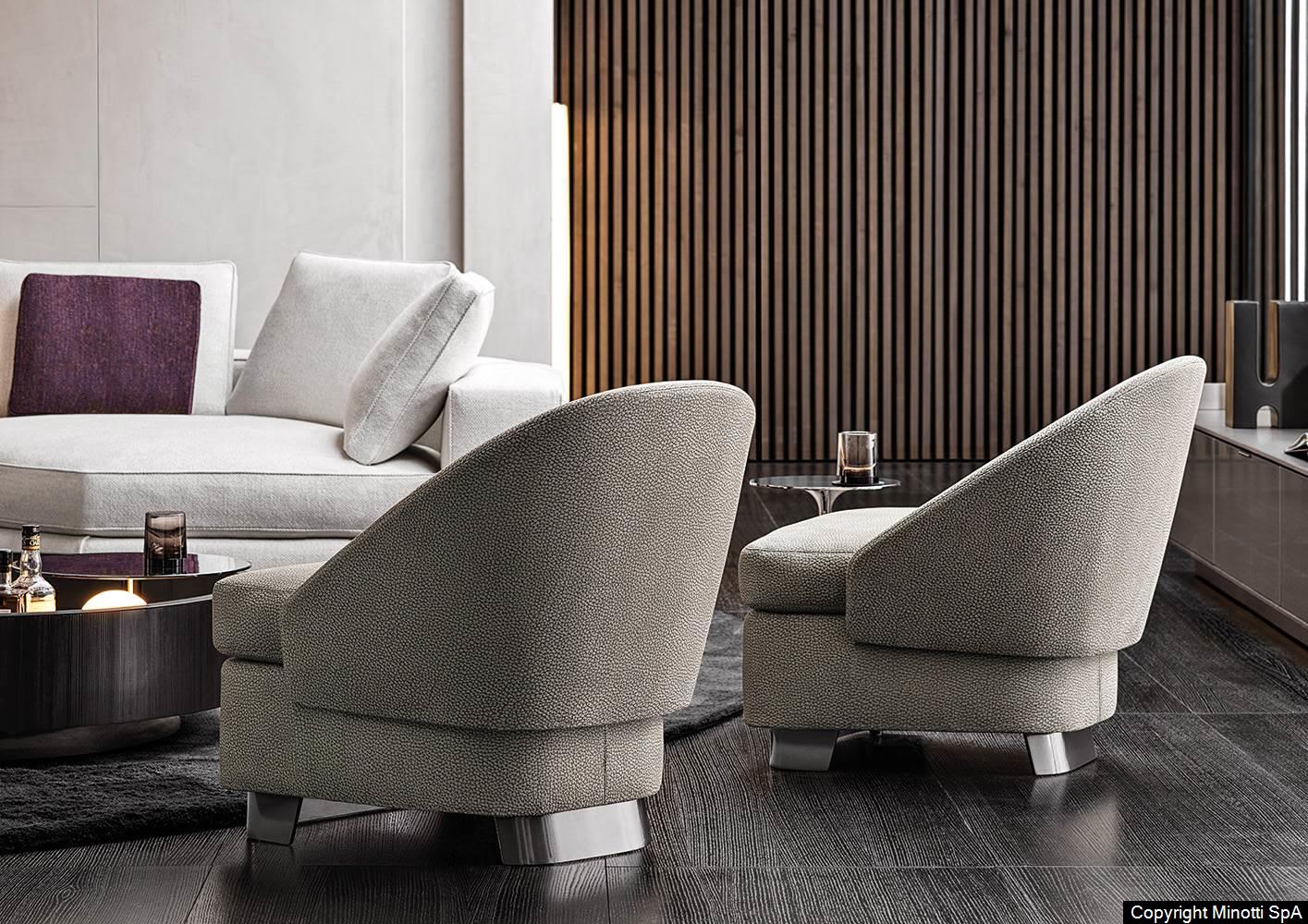 LAWSON POLTRONA LOUNGE B.CROMO