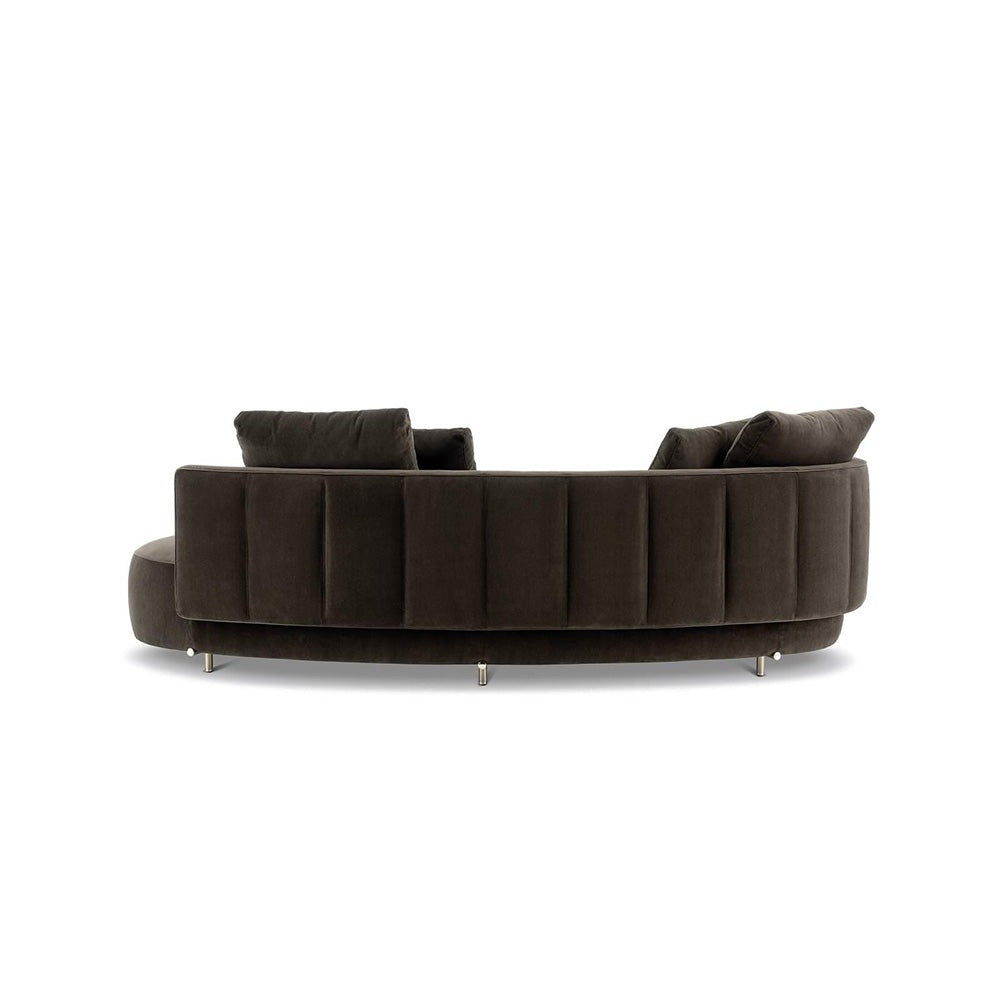 minotti - torii bold angled open-end sofa sx