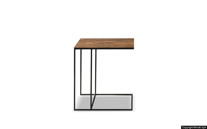 MINOTTI LEGER TAV NERO-PIANO NOCE